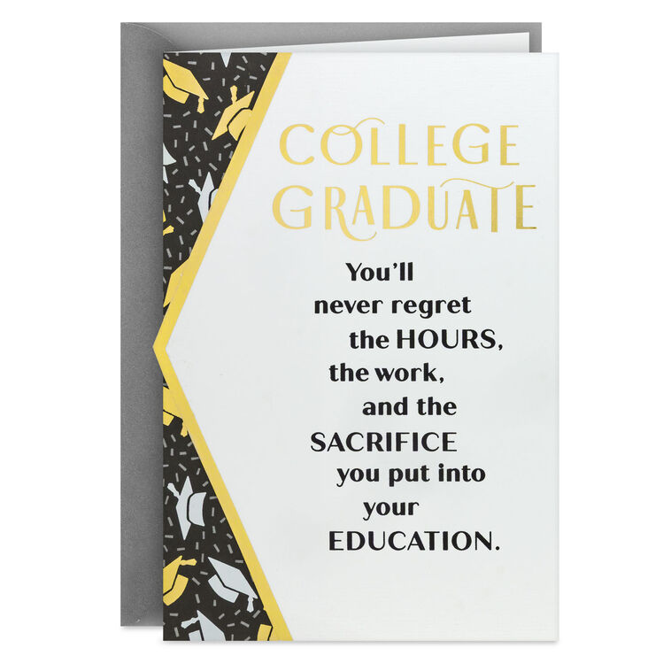 Enjoy the Success College Graduation Card - Greeting Cards | Hallmark Enjoy the Success College Graduation Card - Greeting Cards | Hallmark