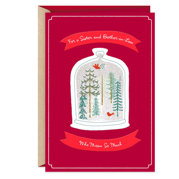 You're Loved Christmas Card for Sister and Brother-in-Law, , large image number 1