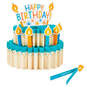 Happy Birthday Cake 3-D Pop-Up Honeycomb Centerpiece, , large image number 1
