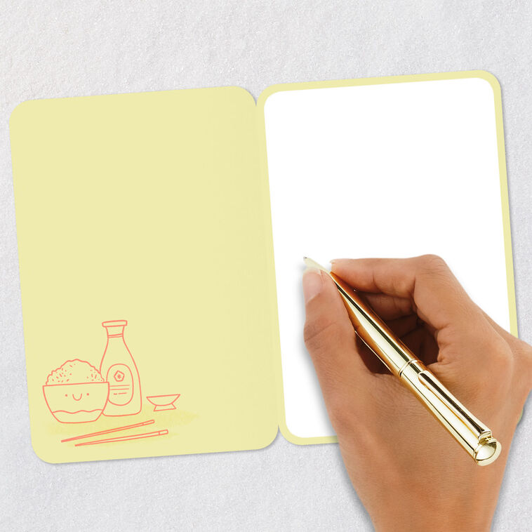 You Make Miso Happy Pun Blank Card Signing card image number 5