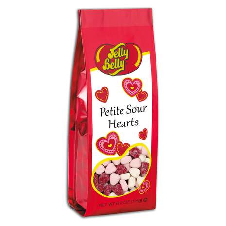 Jelly Belly Petite Sour Hearts Candy, 6.2-oz. Gift Bag, , large