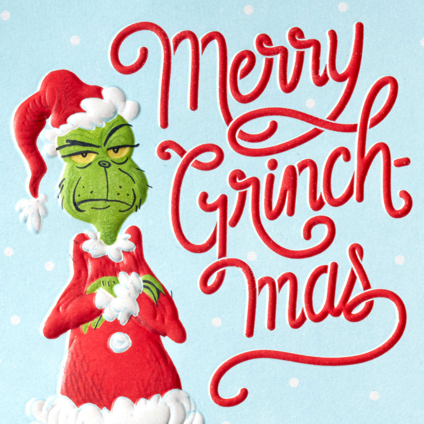 Dr. Seuss Grinchmas Boxed Christmas Card Pack card frotn detail image number 5