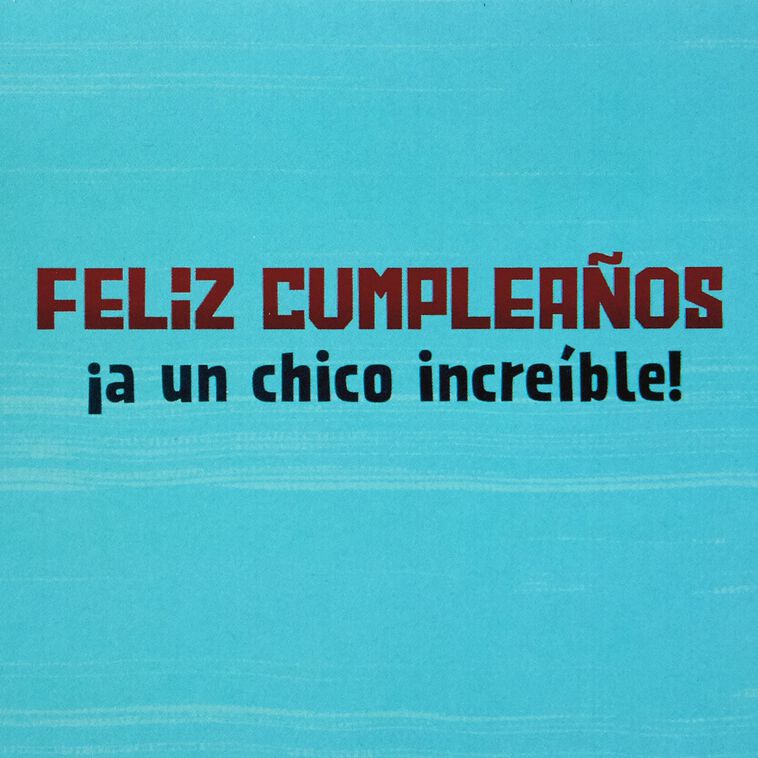 Smiling Shark Spanish-Language Birthday Card for Him, , large image number 2