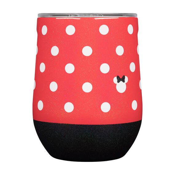 Corkcicle Disney Minnie Mouse Stemless Cup, 12 oz.