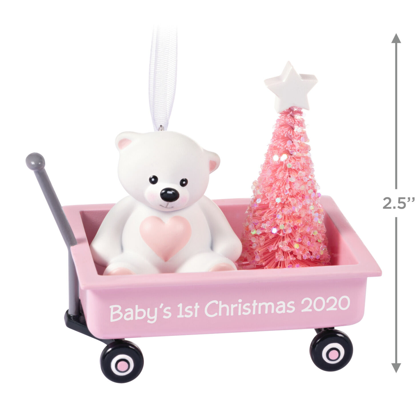 girl first christmas ornament