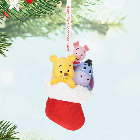 Disney Winnie the Pooh A Snuggly First Christmas 2024 Ornament, , large image number 2
