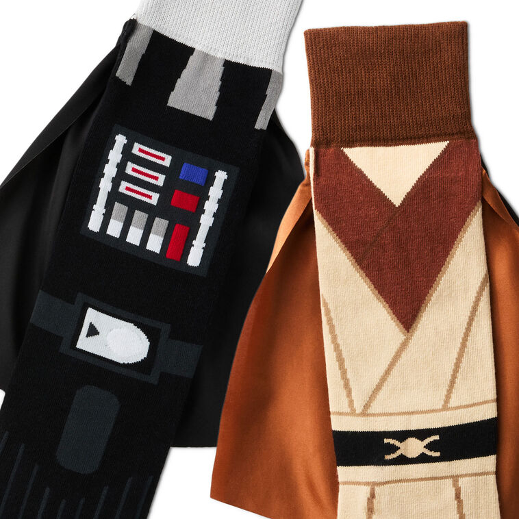 Star Wars™ Obi-Wan Kenobi™ and Darth Vader™ Novelty Socks, , large image number 3