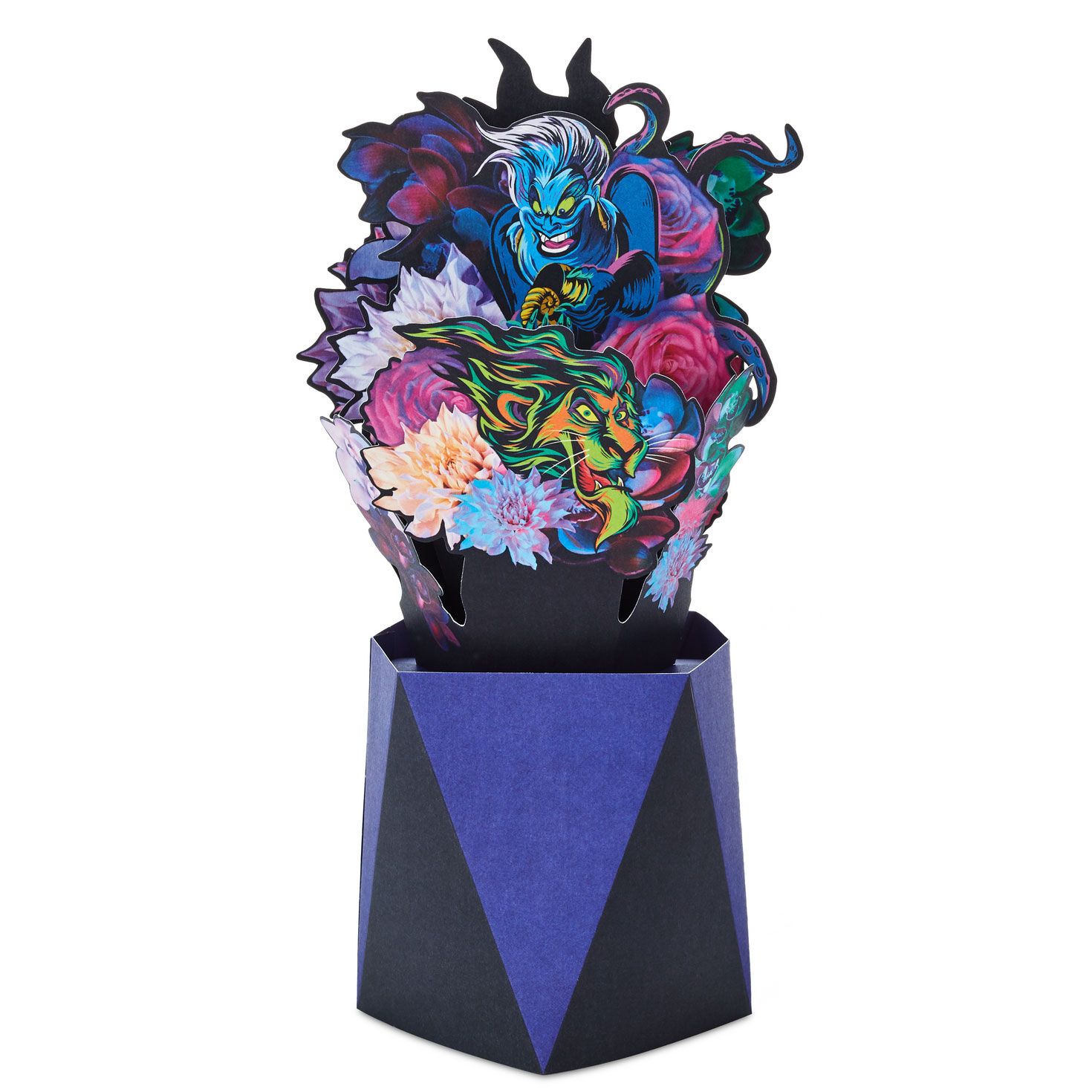 Disney Villains Floral Bouquet Pop-Up Card, , large image number 3