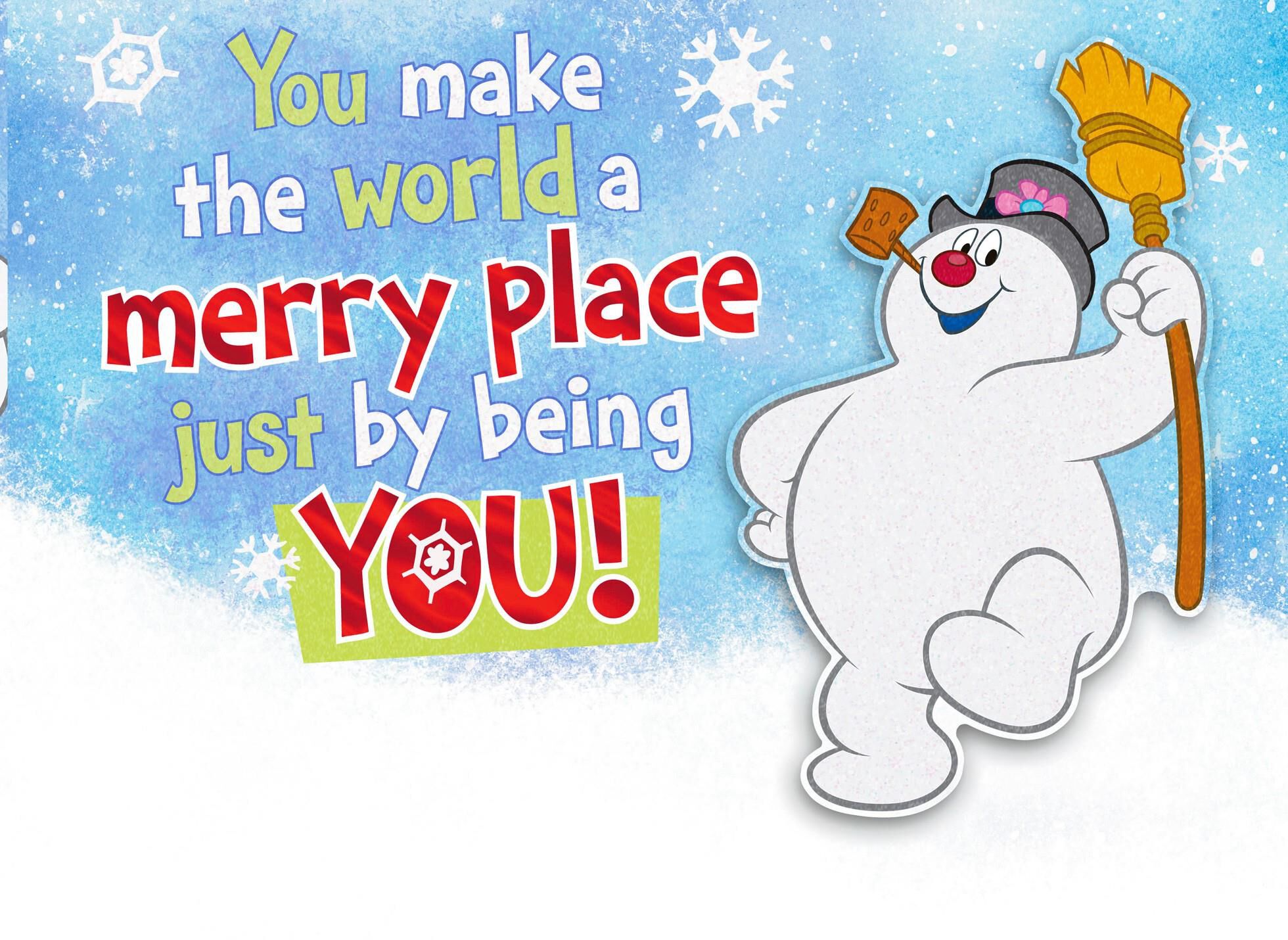 Frosty The Snowman Christmas Cards 
