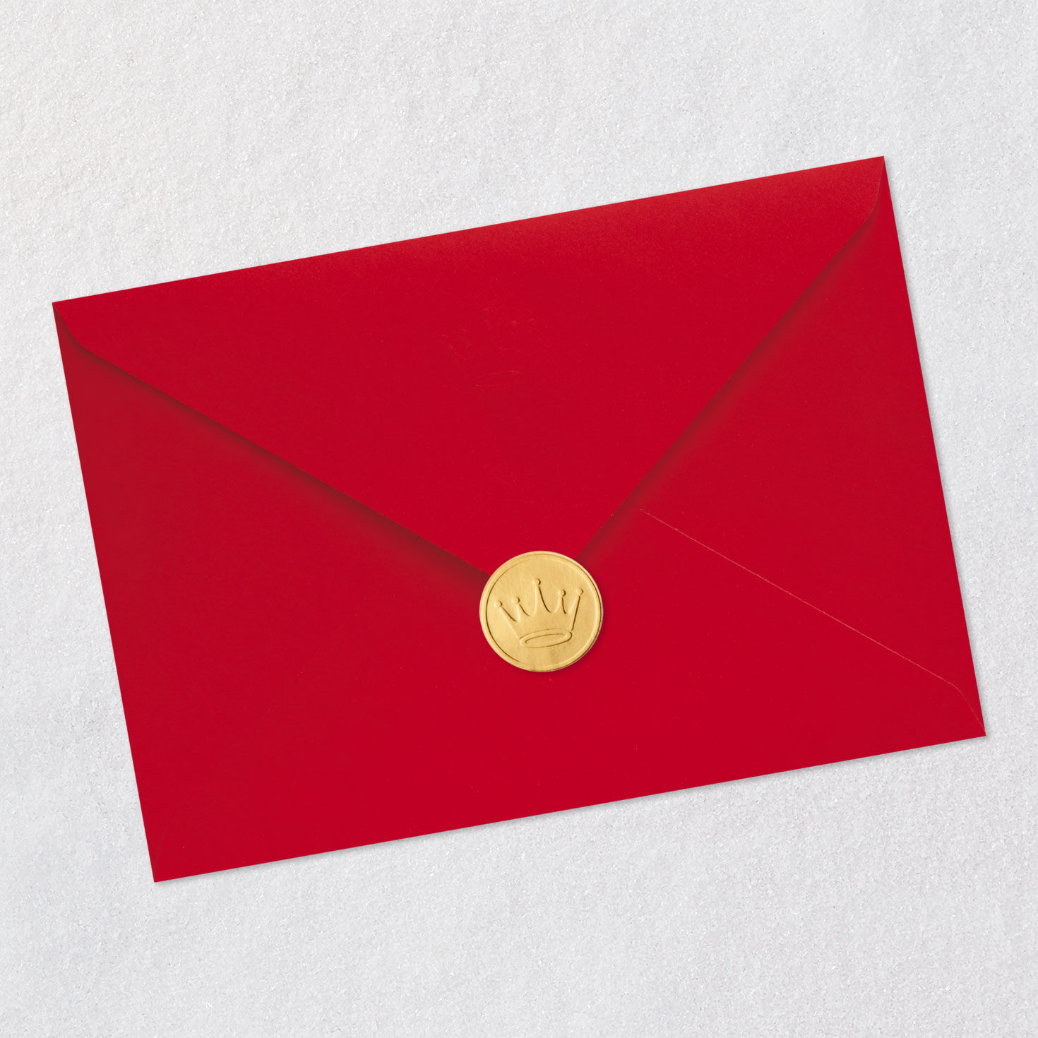 Pink and Red Lines Long Distance Valentine's Day Card Envelope Back with Seal image number 7