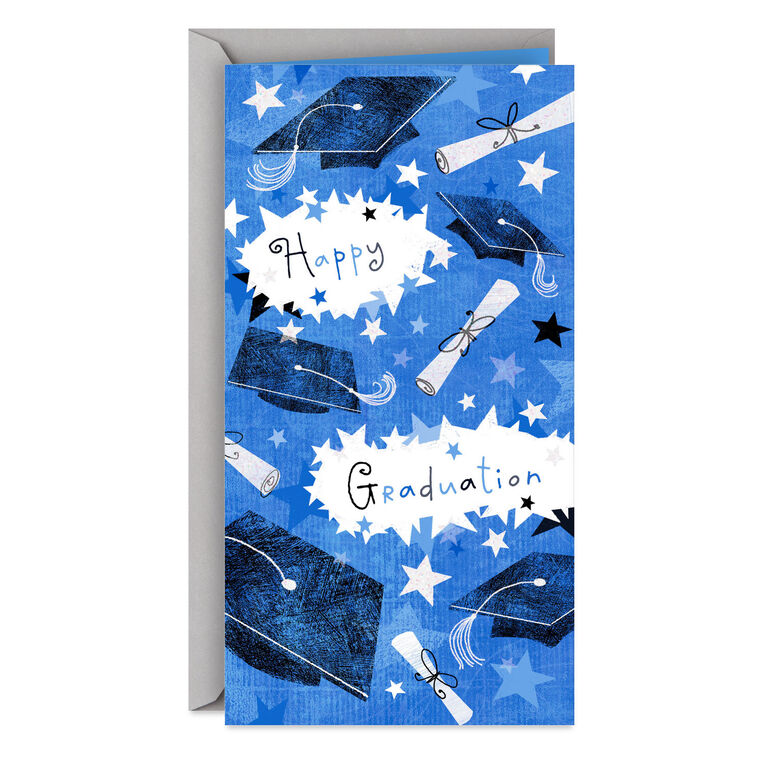 Hope All Your Dreams Come True Money Holder Graduation Card - Greeting Cards | Hallmark Hope All Your Dreams Come True Money Holder Graduation Card - Greeting Cards | Hallmark