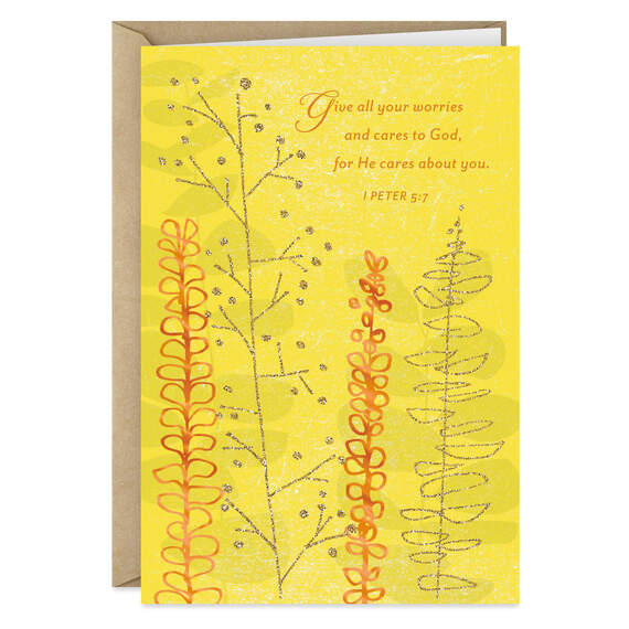 Needs of the Heart Religious Encouragement Card, , large image number 1