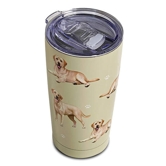 E&S Pets Yellow Labrador Stainless Steel Tumbler, 20 oz., , large image number 2