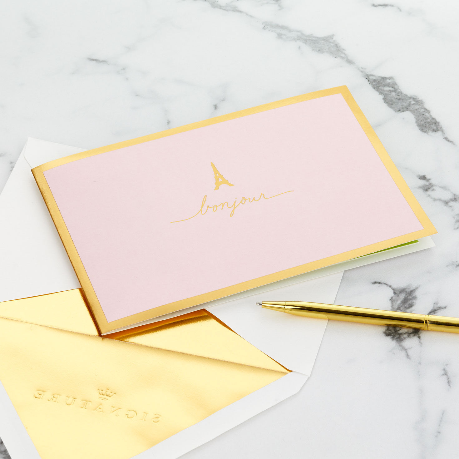 Bonjour Eiffel Tower 3D Pop-Up Hello Card, , large image number 7