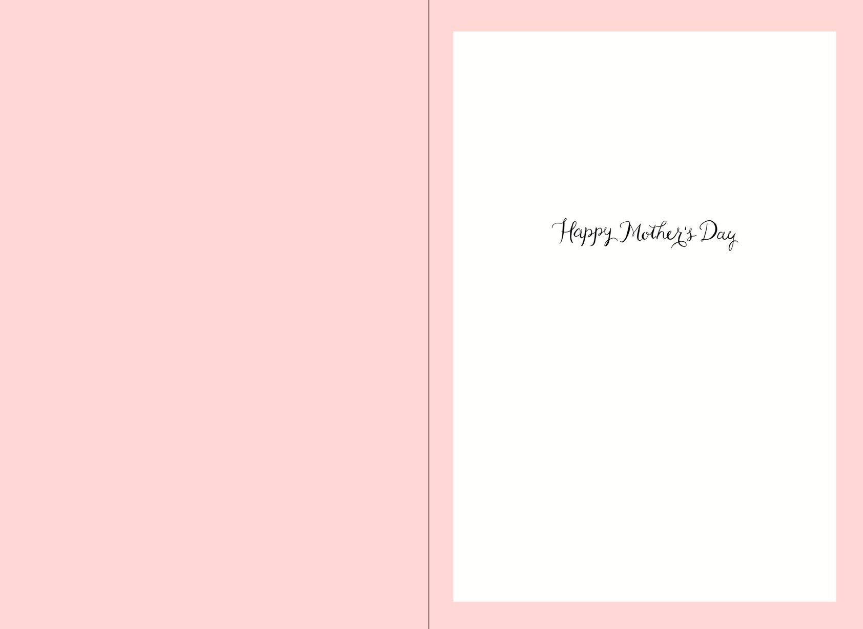 Flowers Mother's Day Card