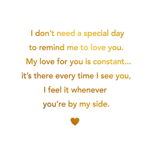 My Heart Is All Yours Romantic Birthday Card, 