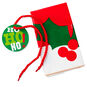 56" Smiling Santa Giant Plastic Christmas Gift Bag With Tag and Tie, , large image number 3