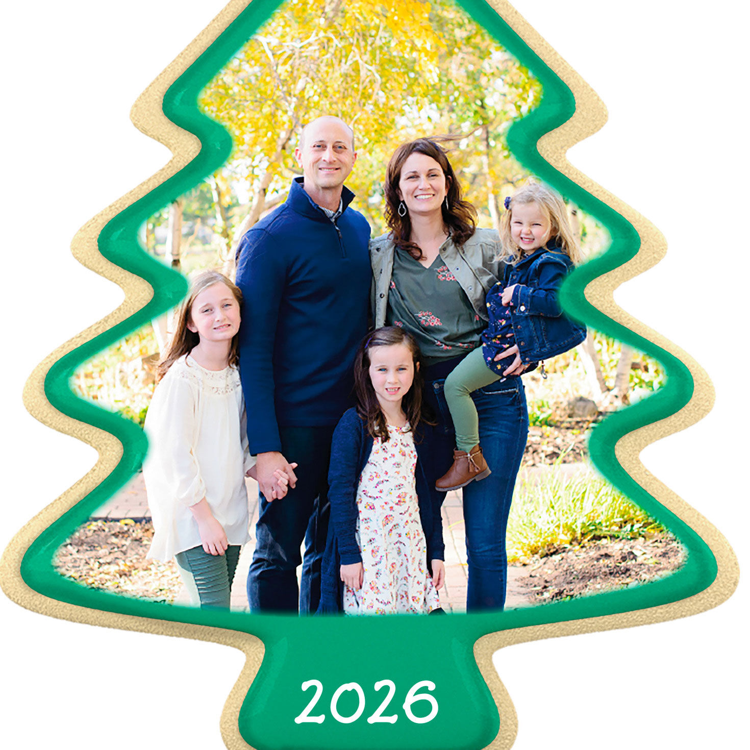 Sweet Memories Sugar Cookie Tree Personalized Ornament, Custom Full Photo and Text for only USD 30.99 | Hallmark
