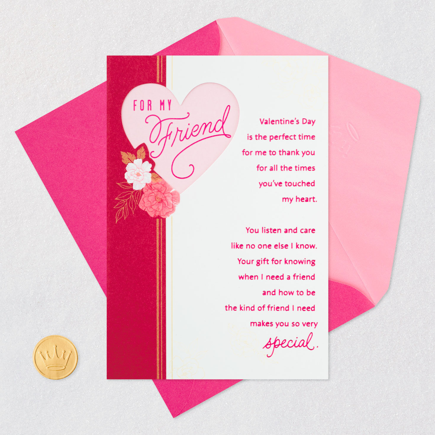 You're Loving and Giving Valentine's Day Card for Friend for only USD 4.29 | Hallmark