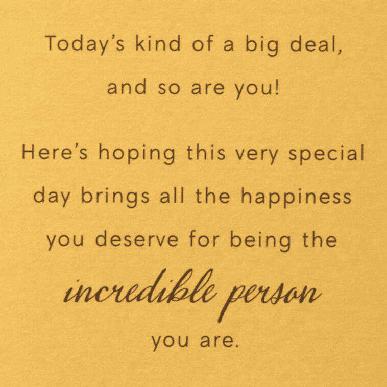All the Happiness You Deserve Year of the Monkey Birthday Card, , large image number 3