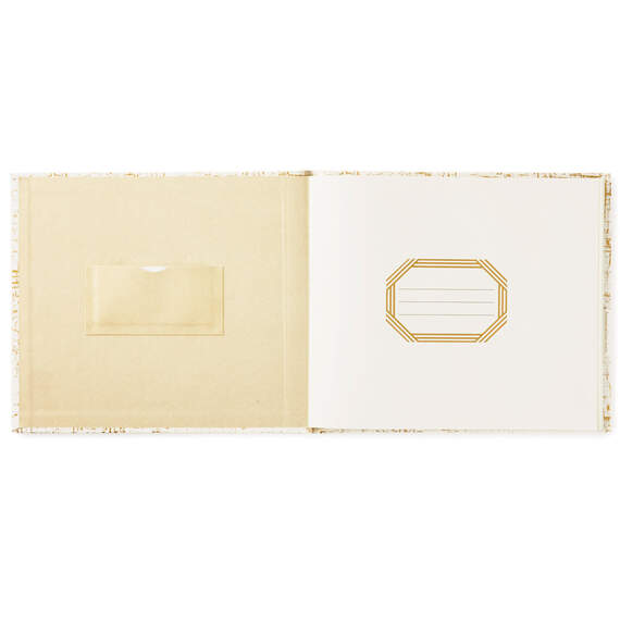 Ivory and Gold Guest Book, , large image number 3