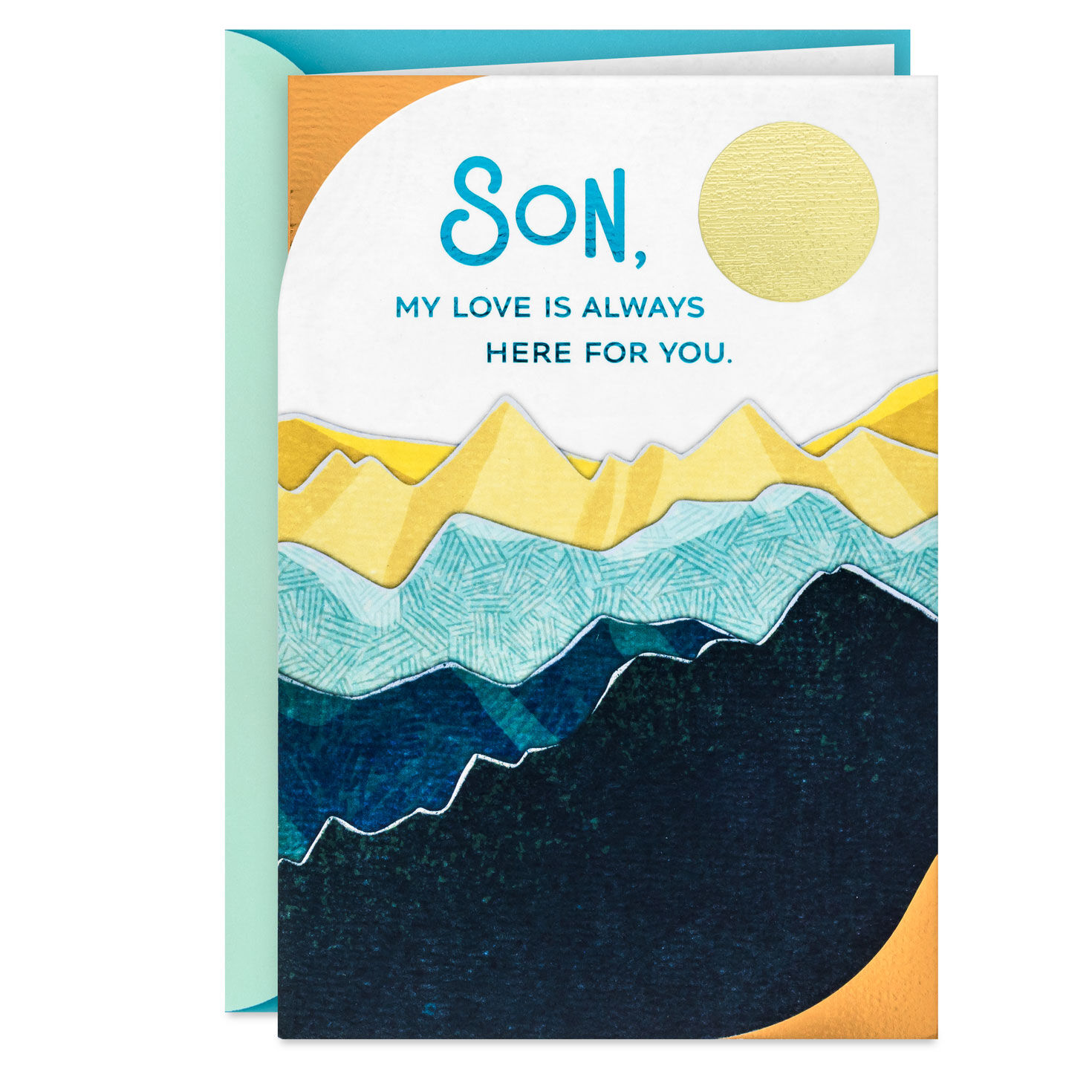 My Love Is Always Here for You Birthday Card for Son