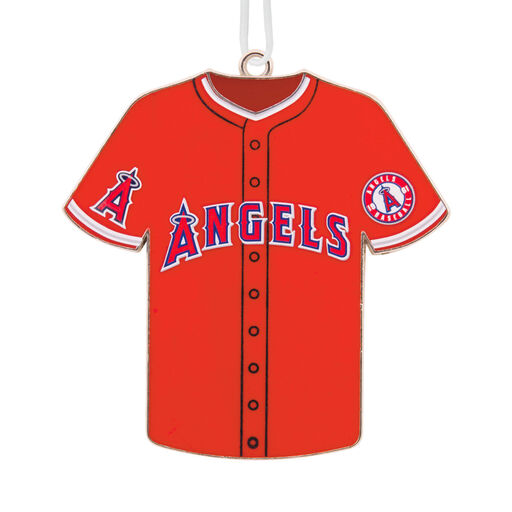 MLB Los Angeles Angels of Anaheim™ Baseball Jersey Metal Hallmark Ornament, 