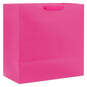 15" Hot Pink Extra-Deep Gift Bag, Hot Pink, large image number 6
