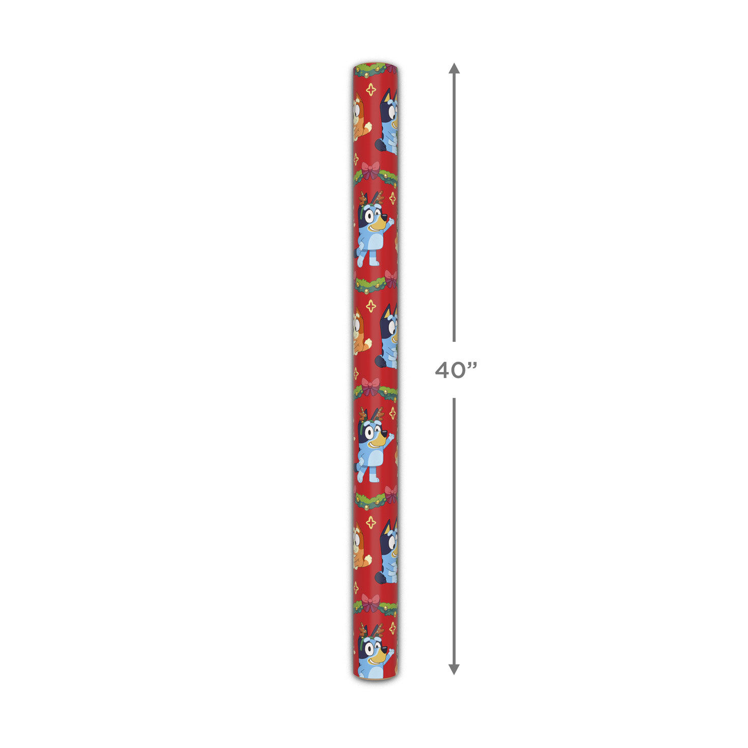 Bluey Gift Exchange Christmas Wrapping Paper measurement image number 5