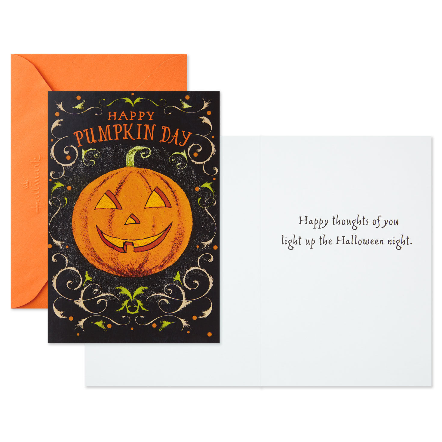 Pumpkins and Witches Assorted Halloween Cards, Pack of 8, , large image number 5