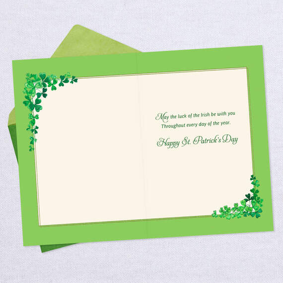 Luck of the Irish St. Patrick's Day Card, , large image number 3