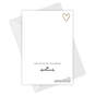 Gold Heart Folded Love Photo Card, , large image number 5