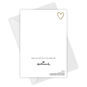Gold Heart Custom Love Card, , large image number 5