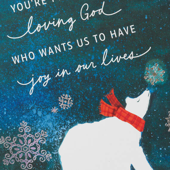 Thanking God for You Christmas Card for Son, , large image number 4