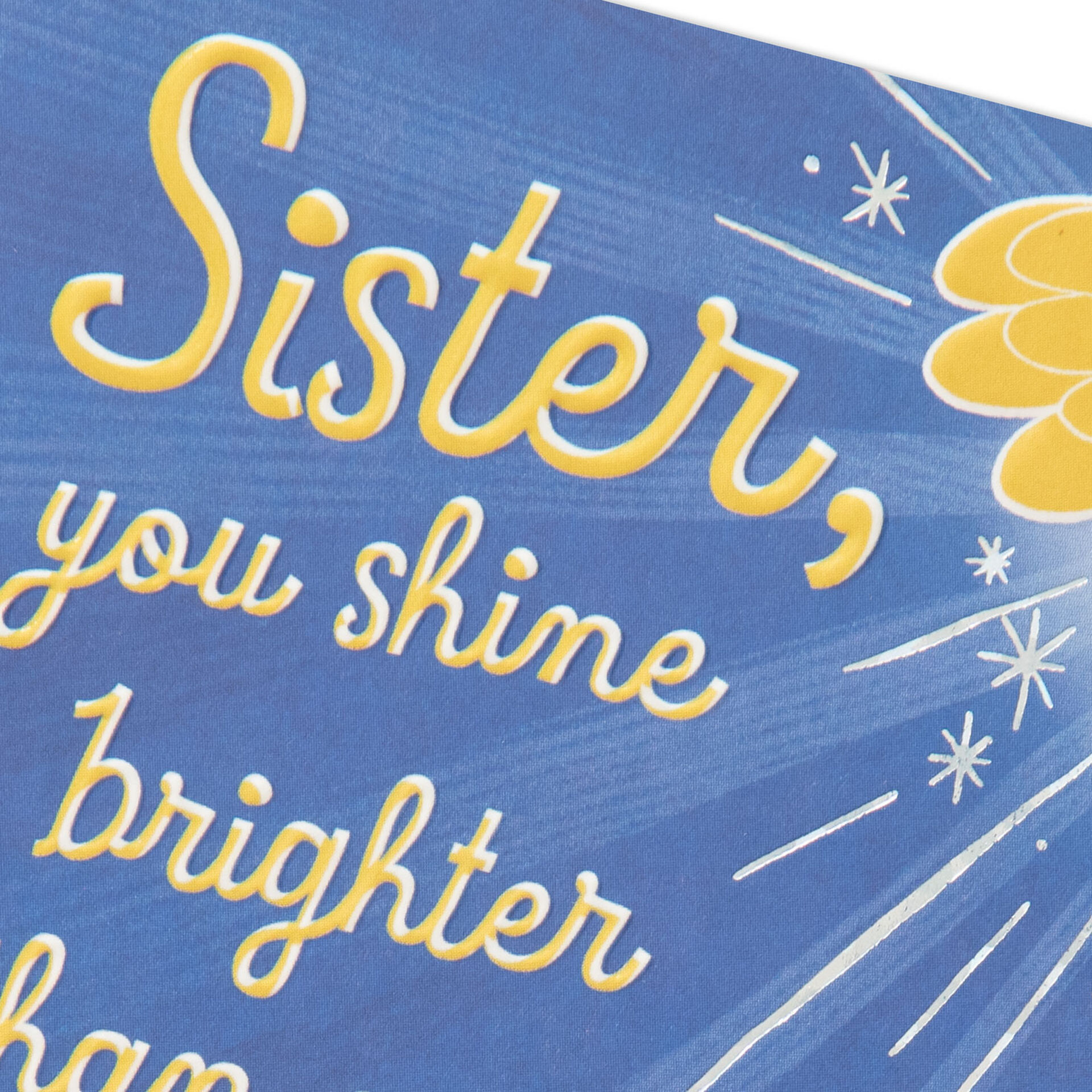 Center of attention funny christmas card for sister greeting cards