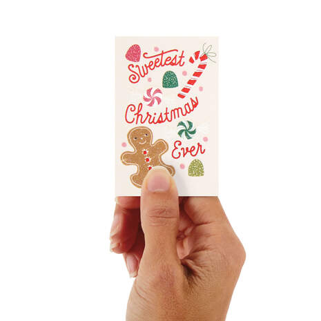 3.25" Mini Sweetest Christmas Ever Christmas Card, , large