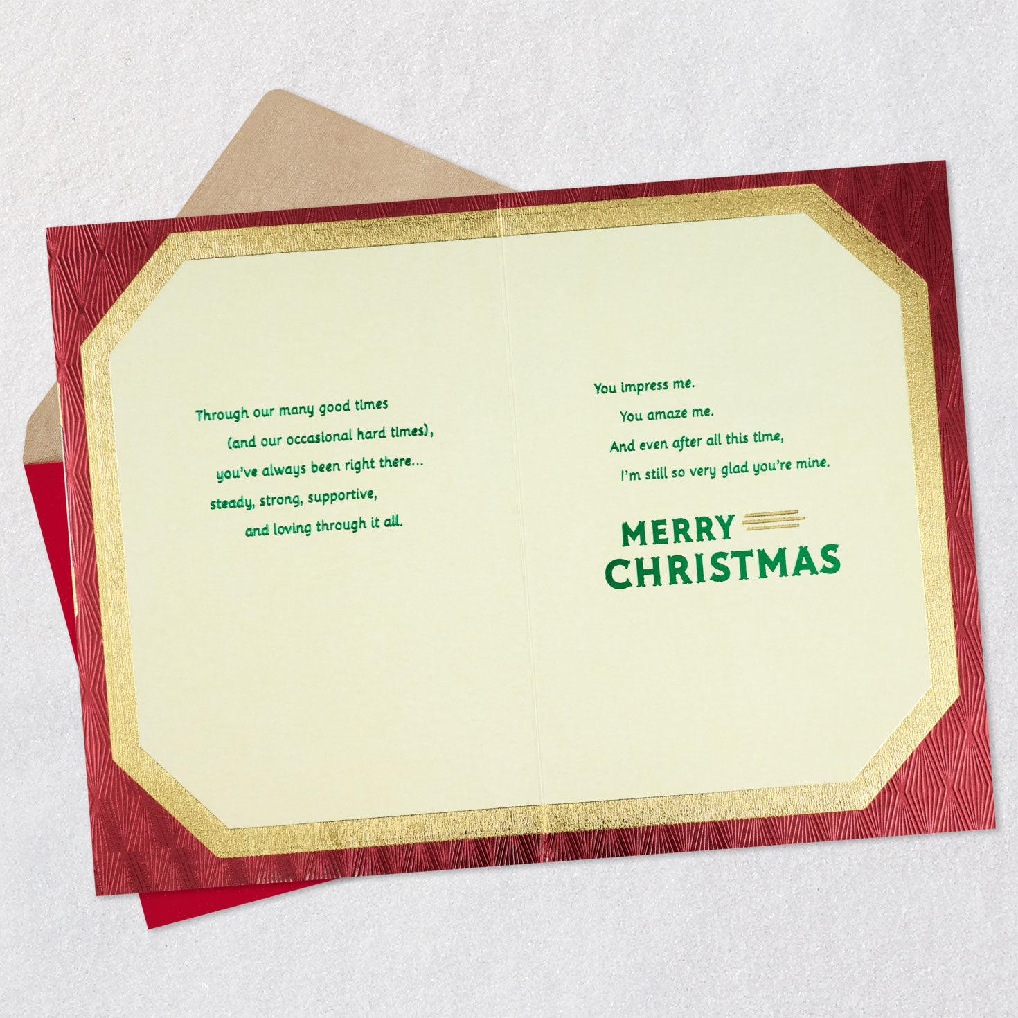 You're a Gift to Our Family Christmas Card for Husband for only USD 4.99 | Hallmark