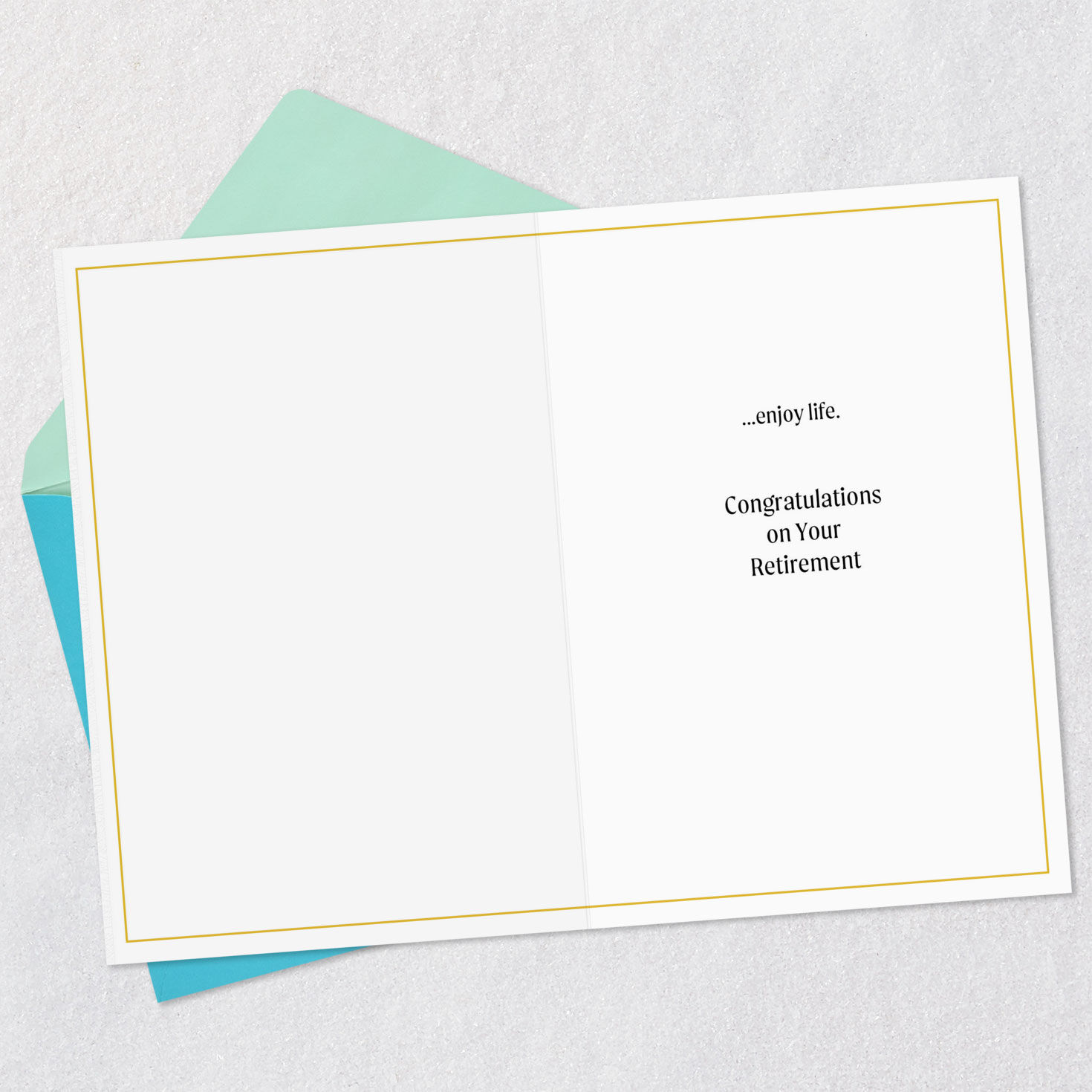 Enjoy Life Retirement Card, , large image number 3