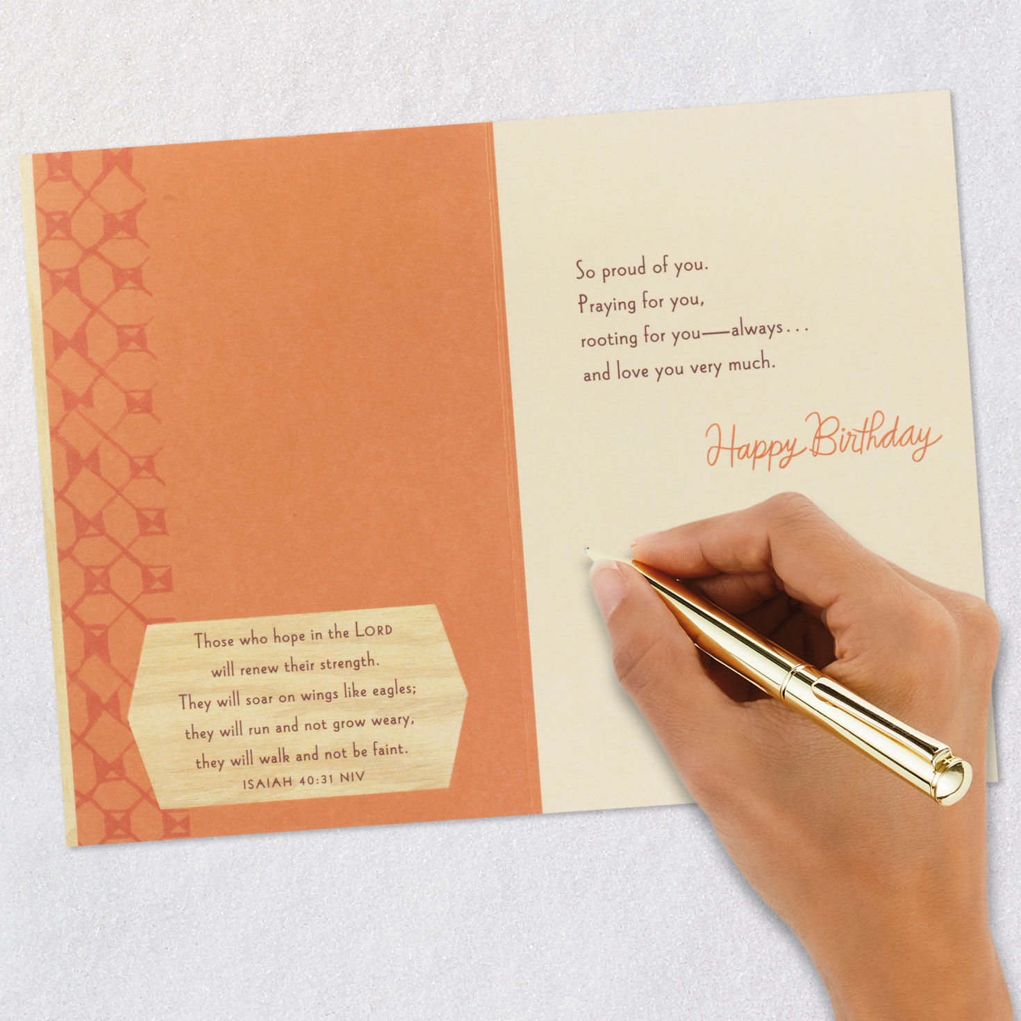 Pride and Love Religious Birthday Card for Son, , large image number 7