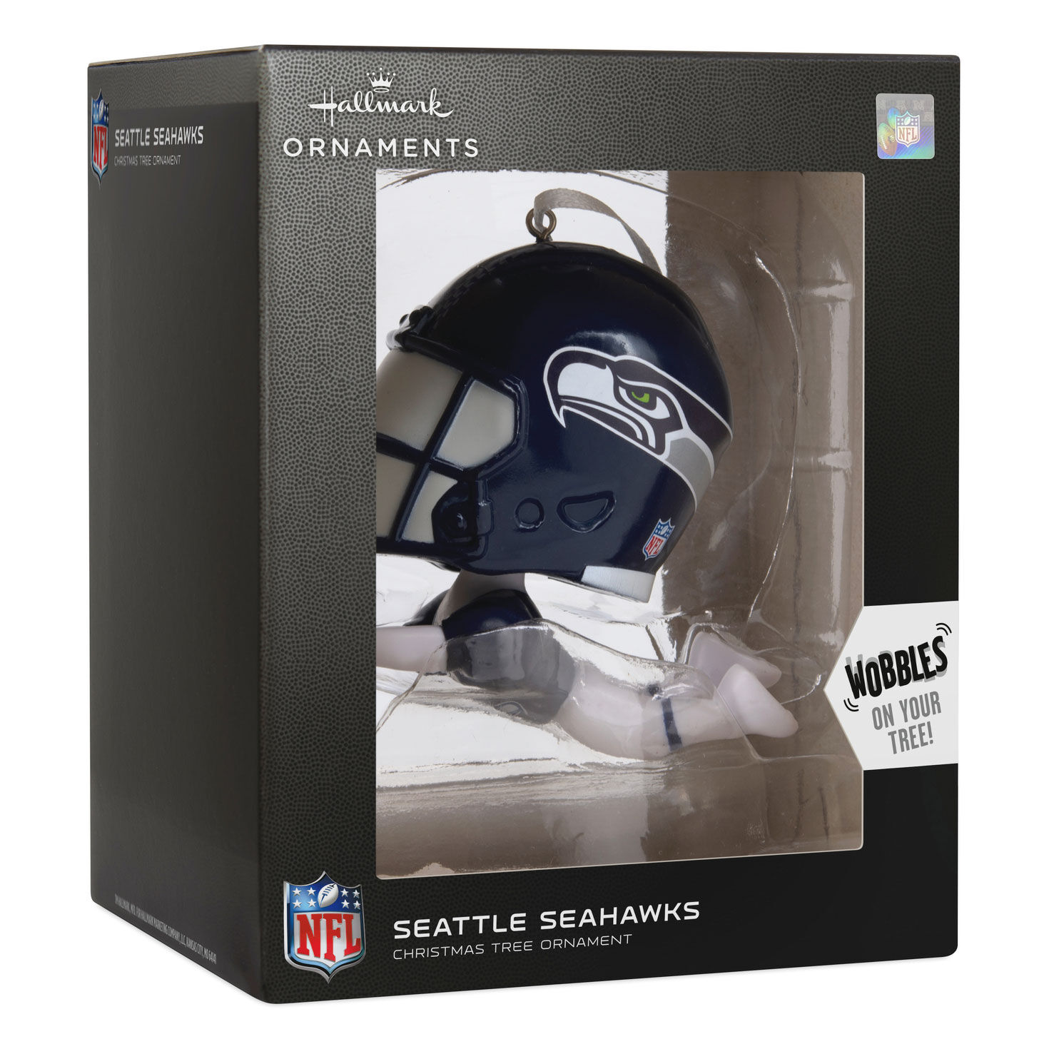 NFL Seattle Seahawks Bouncing Buddy Hallmark Ornament, , large image number 4