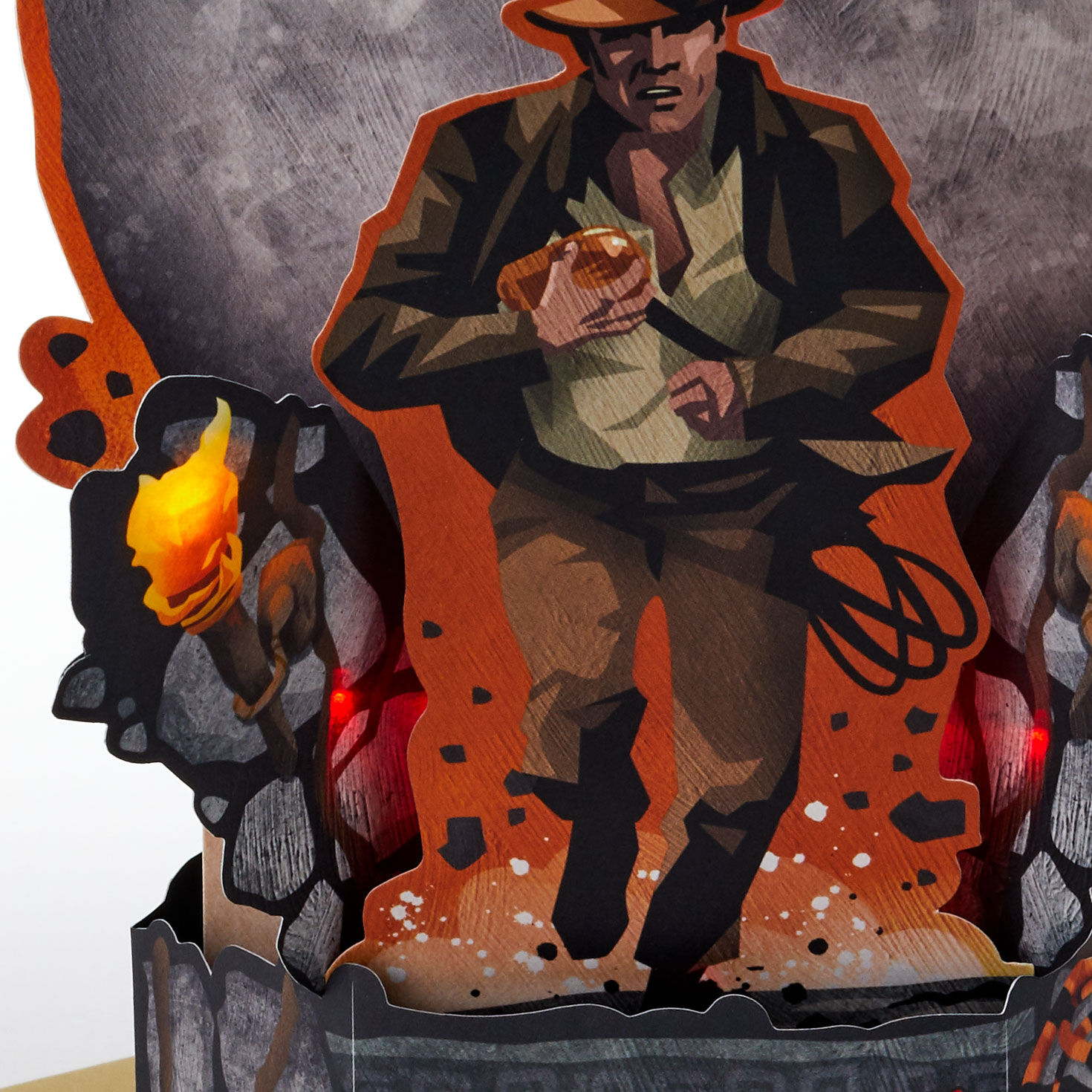 Indiana Jones™ Adventure Awaits Today Musical 3D Pop-Up Card With Light for only USD 10.99 | Hallmark