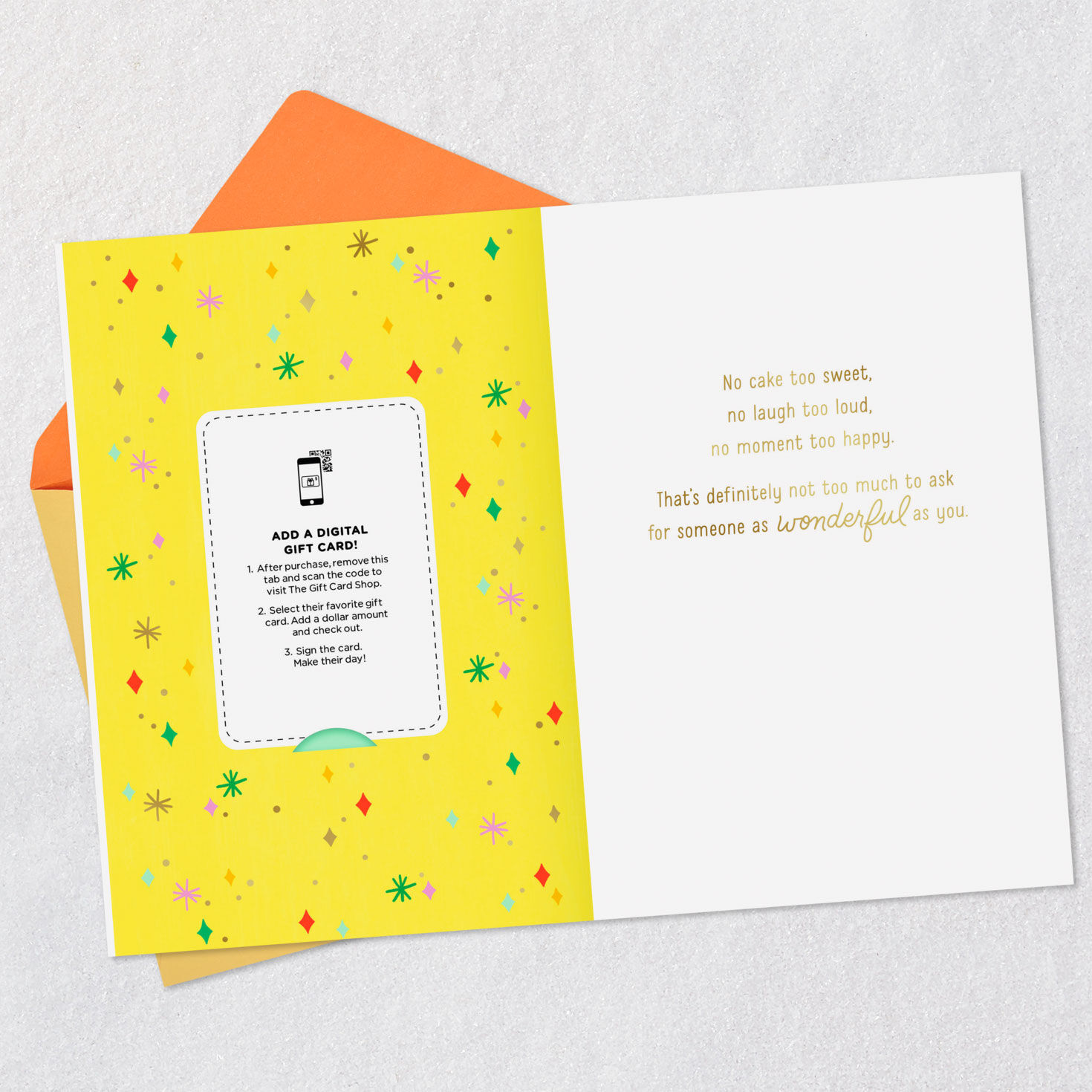 No Wish Too Big Gift Card Greeting Birthday Card for only USD 4.99 | Hallmark