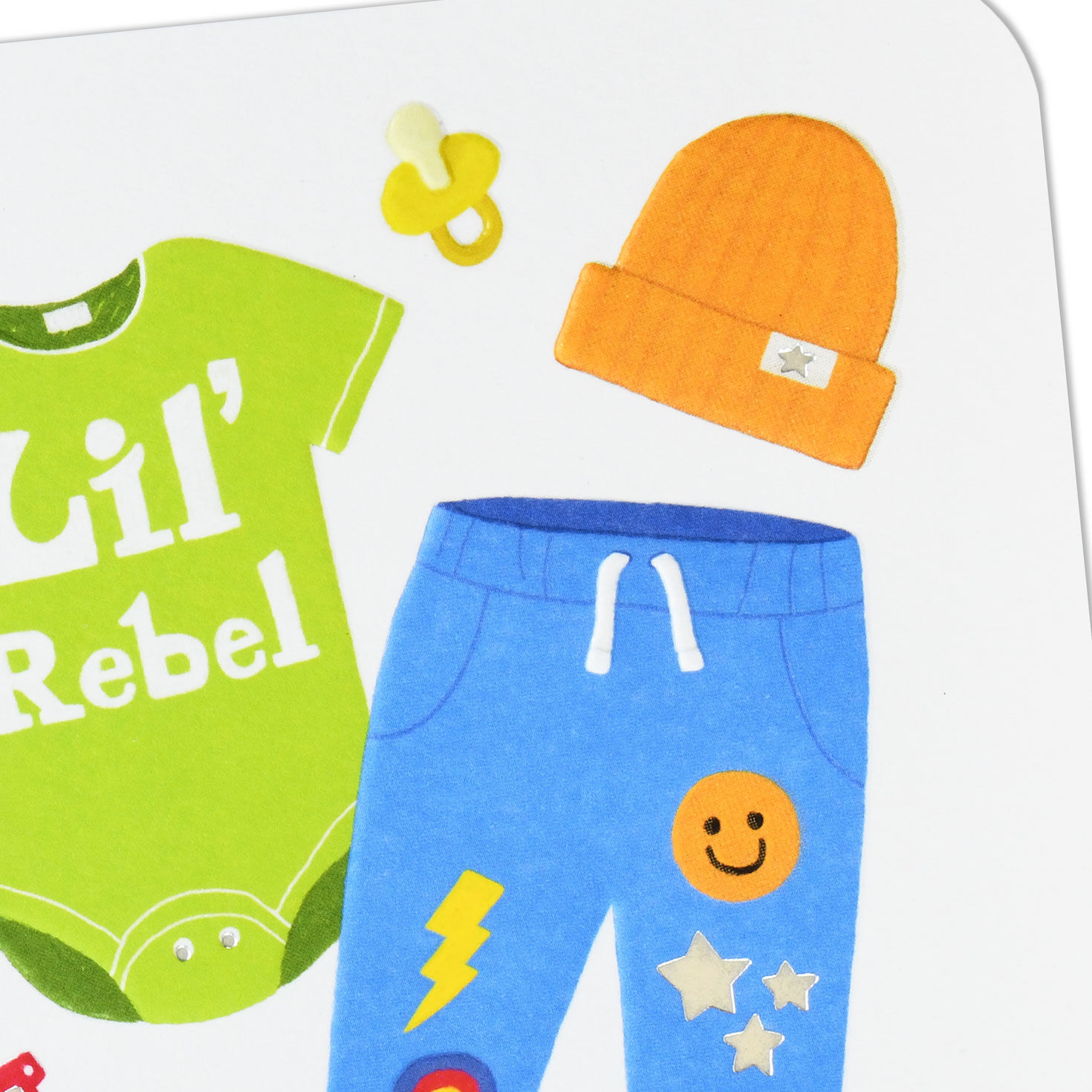 You're Gonna Rock This New Baby Card, , large image number 4