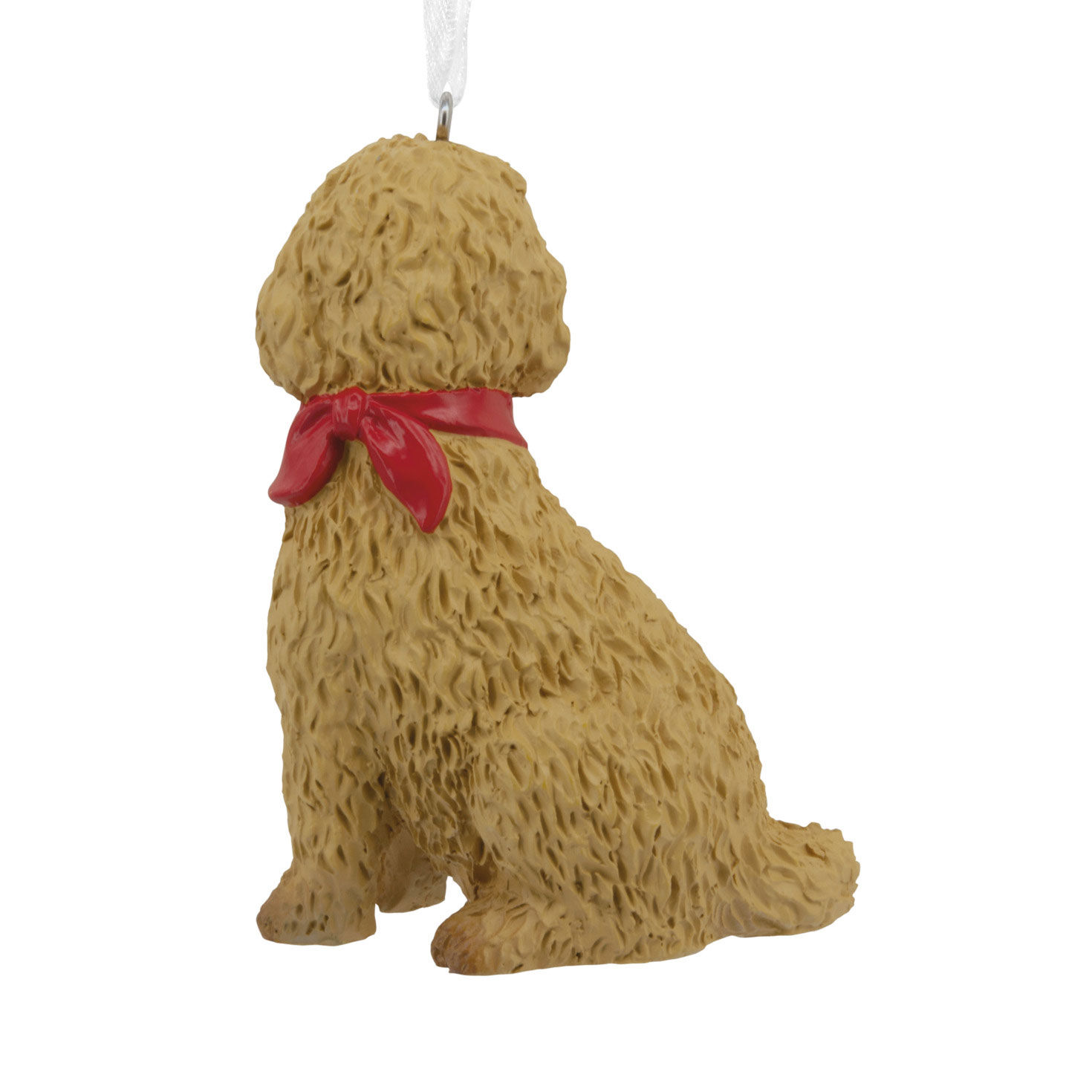 Goldendoodle Dog Christmas Ornament Back image number 4