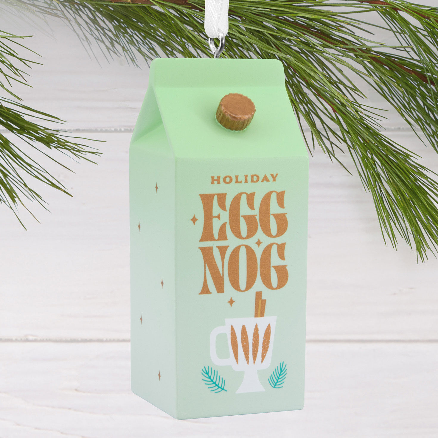 Holiday Egg Nog Hallmark Ornament, , large image number 2