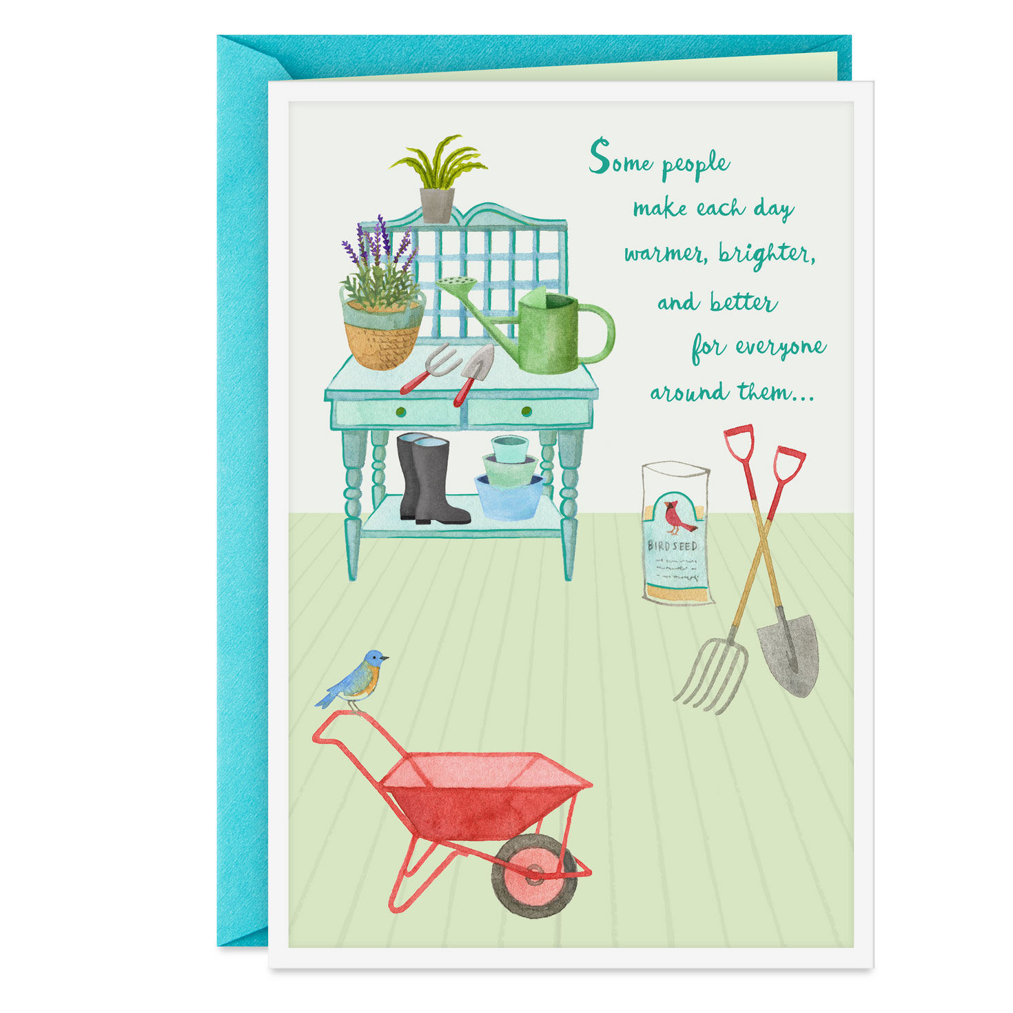 You Make Each Day Brighter and Better Birthday Card