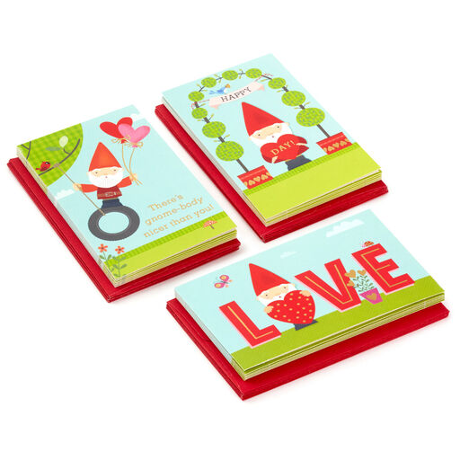 Fresh Air Gnomes Valentine's Day Cards, Pack of 18, 