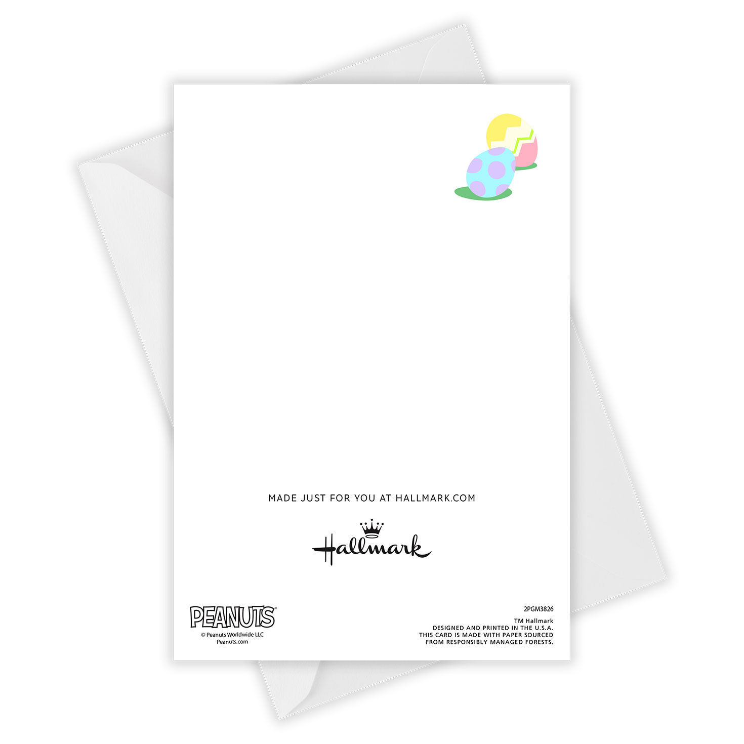 Peanuts&reg; Egg-stremely Lucky to Know You Custom Easter Card, , large image number 4