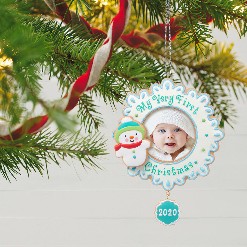 My Very First Christmas Baby 2020 Photo Frame Ornament Keepsake Ornaments Hallmark