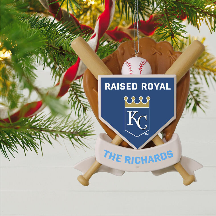 MLB Kansas City Royals™ Baseball Personalized Ornament, Custom Text, , large image number 2